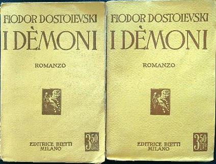 I demoni 2 volumi - Fëdor Dostoevskij - copertina