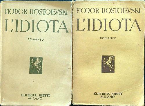 L' idiota 2 volumi - Fëdor Dostoevskij - copertina