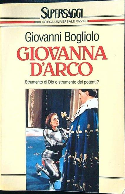Giovanna D'Arco - Giovanni Bogliolo - copertina