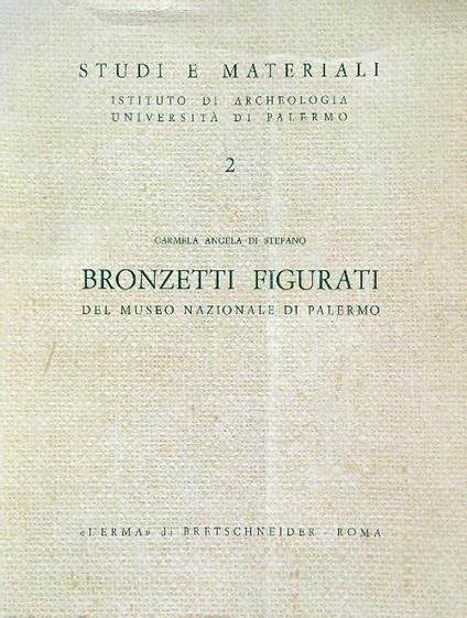 Bronzetti figurati - Carmelo Di Stefano - copertina