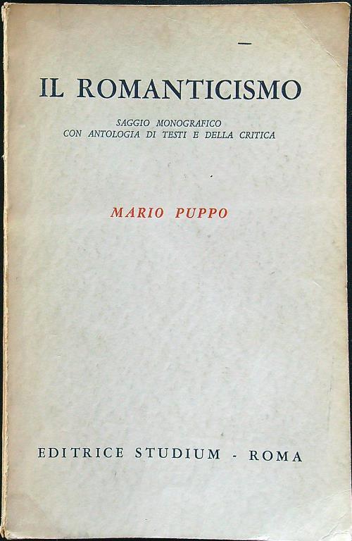 Il romanticismo saggio monografico