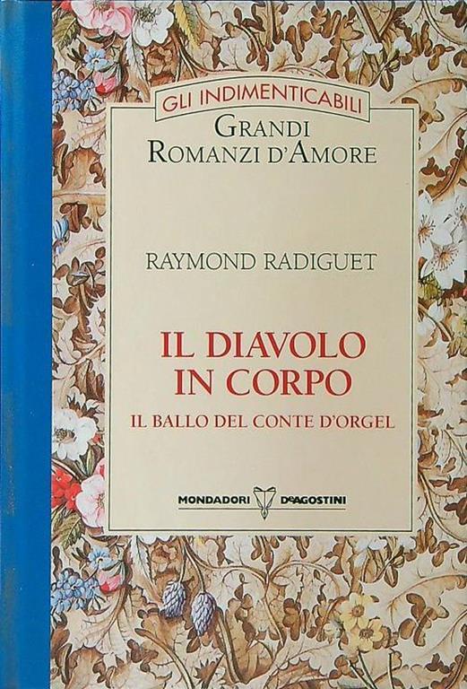 Il diavolo in corpo - Raymond Radiguet - copertina