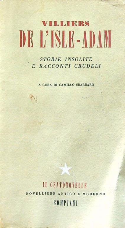 Villiers de l'isle Adam - Camillo Sbarbaro - copertina