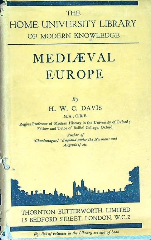 Mediaeval Europe - copertina