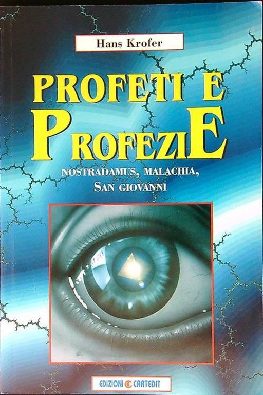 Profeti e profezie - Hans Krofer - copertina