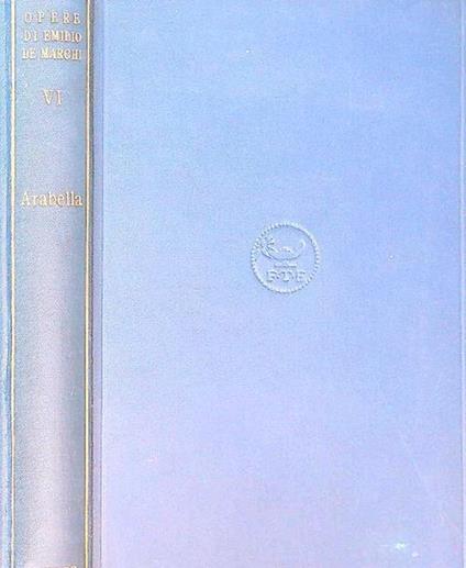 Arabella - Emilio De Marchi - copertina