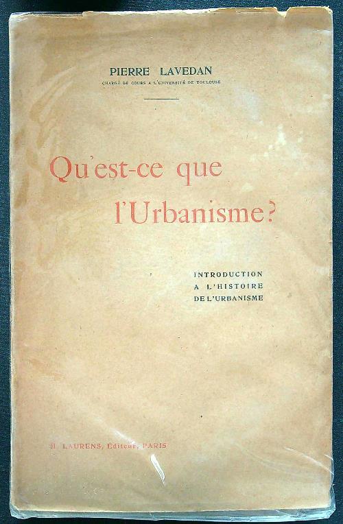 Qu'est-ce que l'urbanisme?