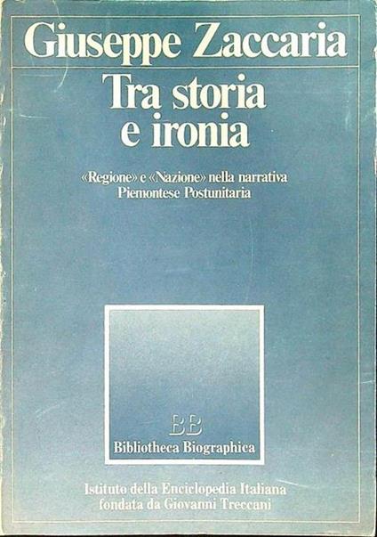Tra storia e ironia - Giuseppe Zaccaria - copertina