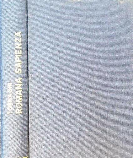 Romana sapienza - copertina