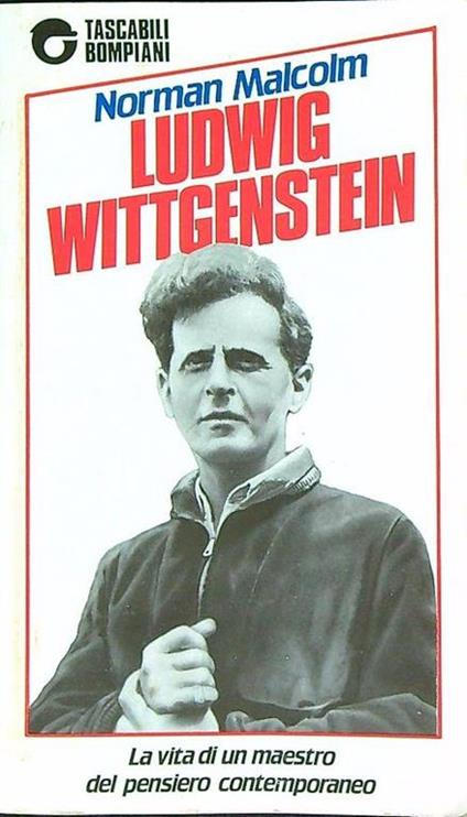 Ludwig Wittgenstein - Norman Malcolm - copertina