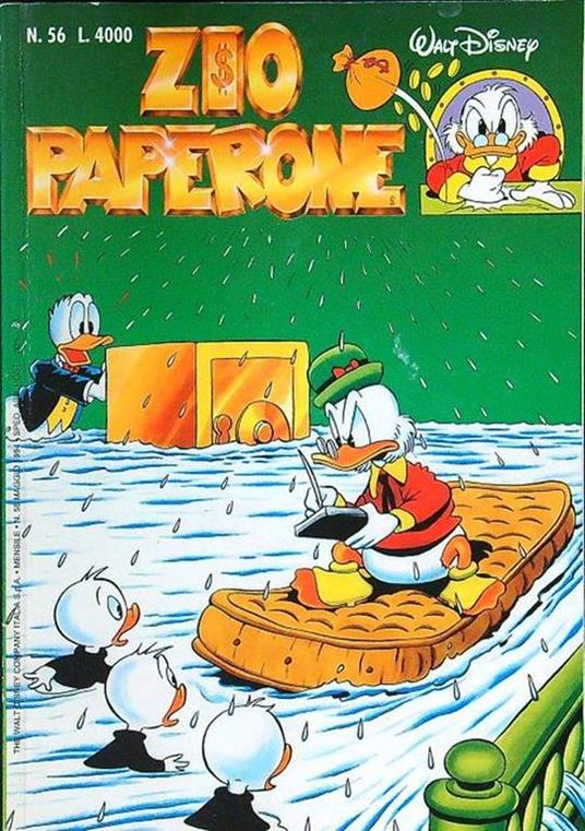 Zio Paperone 56 maggio 1994 - copertina