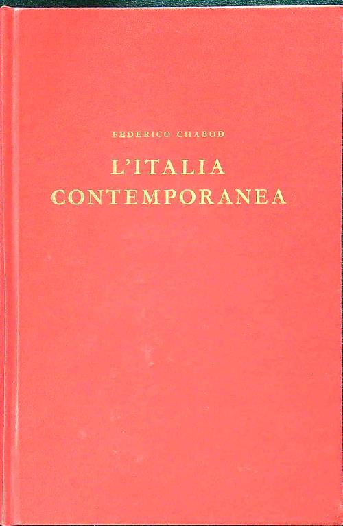 L' Italia contemporanea