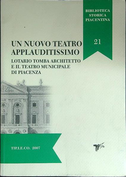 Un  nuovo teatro applauditissimo - copertina