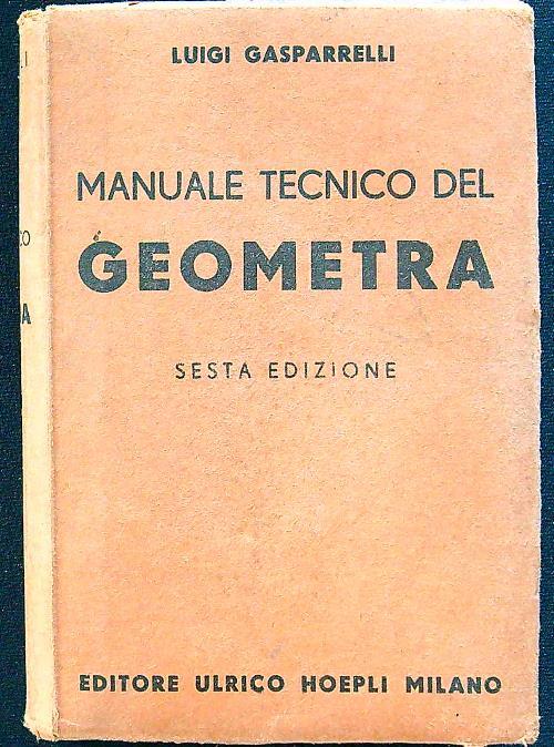 Manuale tecnico del geometra