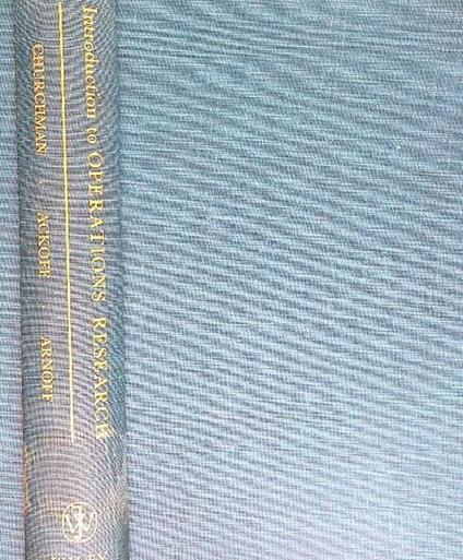 Introduction to Operation Research - copertina