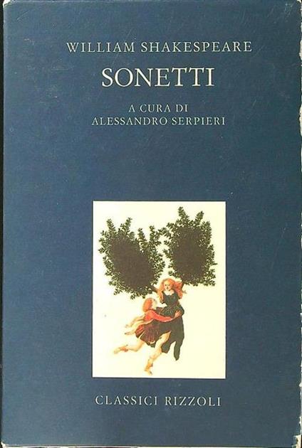 Sonetti. Con testo inglese a fronte - William Shakespeare - copertina