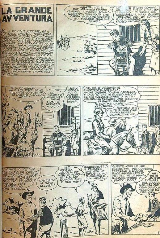 Il piccolo sceriffo 7 numeri in un unico volume - copertina