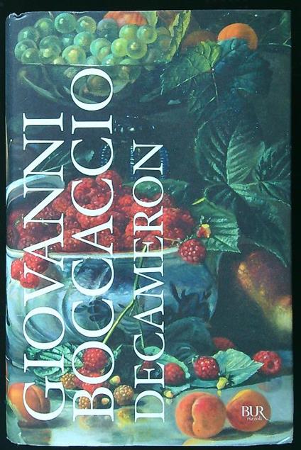 Decameron - Giovanni Boccaccio - copertina