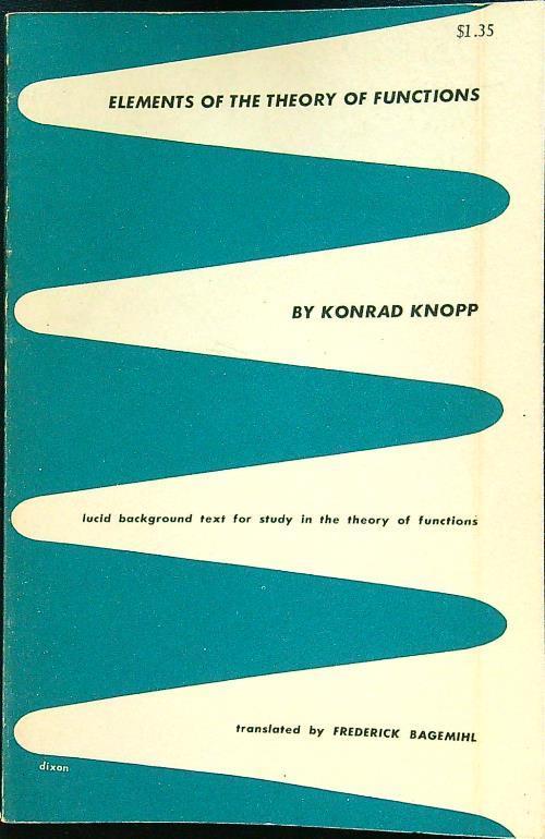 Elements of the theory of functions