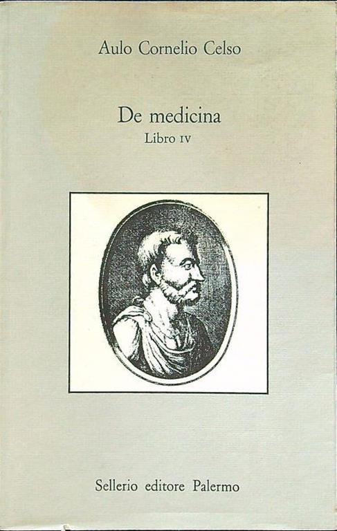 De medicina libro IV - Aulo Cornelio Celso - copertina