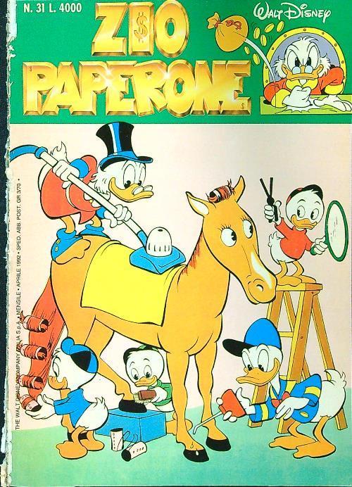 Zio Paperone 31 aprile 1992 - copertina