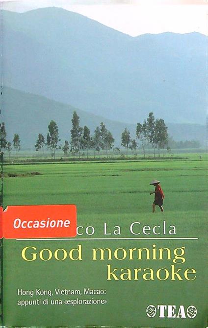 Good morning karaoke - Franco La Cecla - copertina