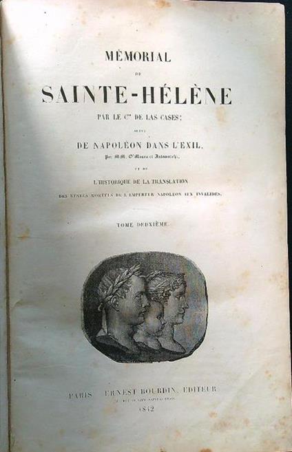 Memorial de Sainte-Helene - copertina