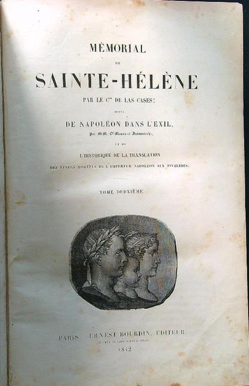 Memorial de Sainte-Helene - copertina