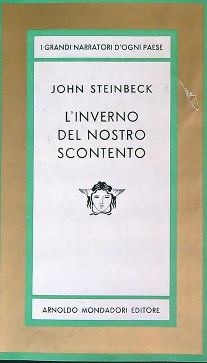 L' inverno del nostro scontento - John Steinbeck - copertina