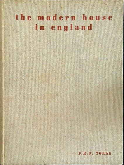The modern house in England - copertina