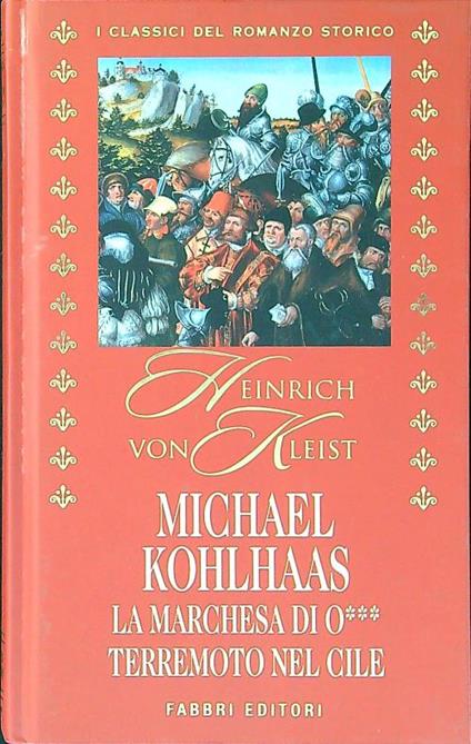 Michael Kohlhaas - Heinrich Von Kleist - copertina