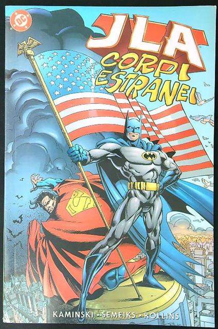 JLA: corpi estranei - copertina