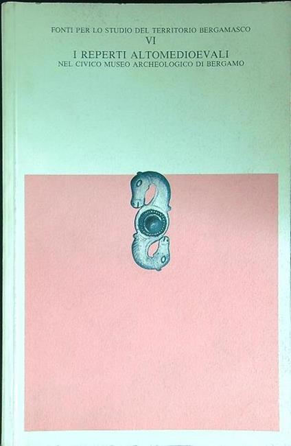 I  reperti altomedioevali - copertina