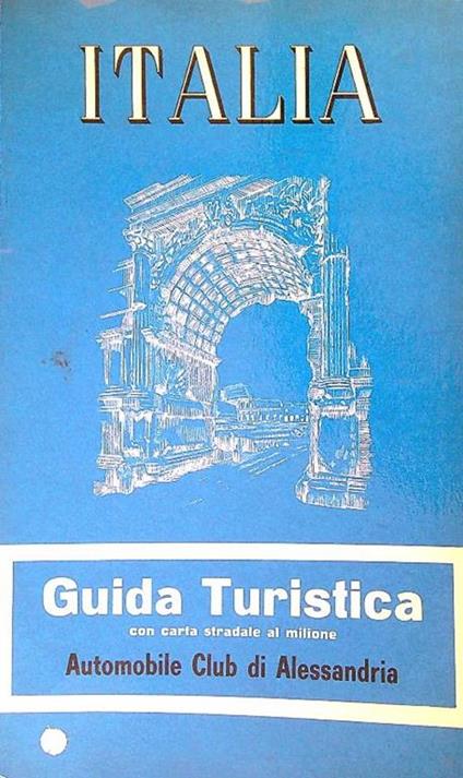 Italia Guida turistica con carta stradale al milione - copertina