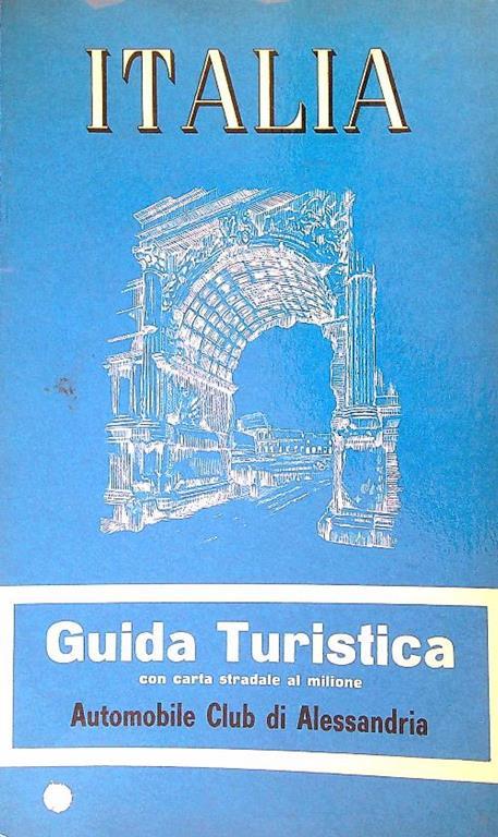 Italia Guida turistica con carta stradale al milione - copertina