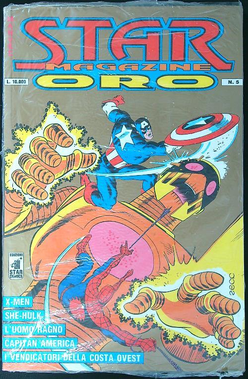 Marvel Star Magazine Oro n. 5