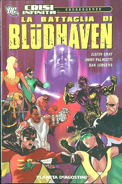 La battaglia di Bludhaven - copertina