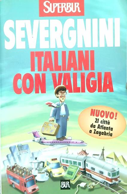 Italiani con valigia - Beppe Severgnini - copertina