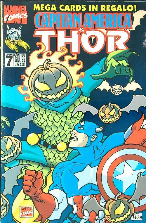 Capitan America e Thor da n. 3 a n. 7 - copertina
