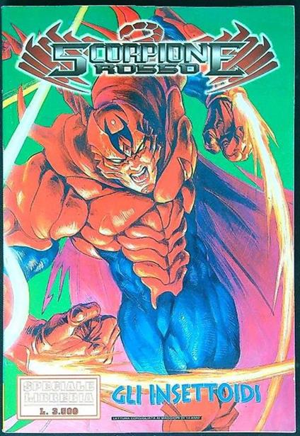 Scorpione Rosso da n. 1 a n. 10 incompleto - copertina