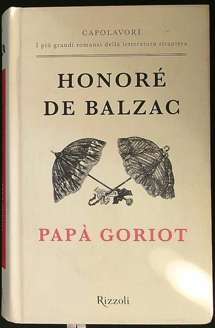 Papà Goriot - Honorè De Balzac - copertina