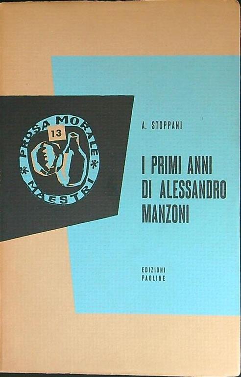 I  primi anni di Alessandro Manzoni - copertina