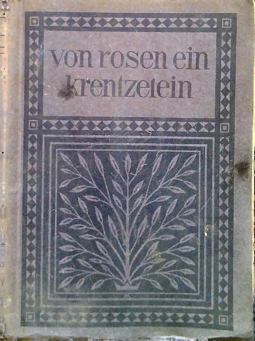 Von rosen ein krentzelein