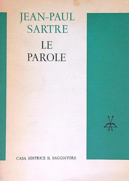 Le parole - Jean-Paul Sartre - copertina