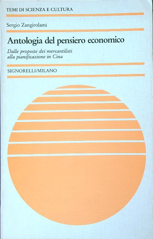 Antologia del pensiero economico