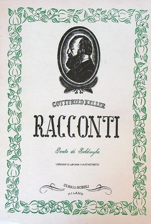 Racconti. Gente di Seldwyla - Gottfried Keller - copertina