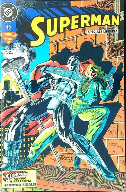 Superman n. 24 speciale libreria 1994 - copertina