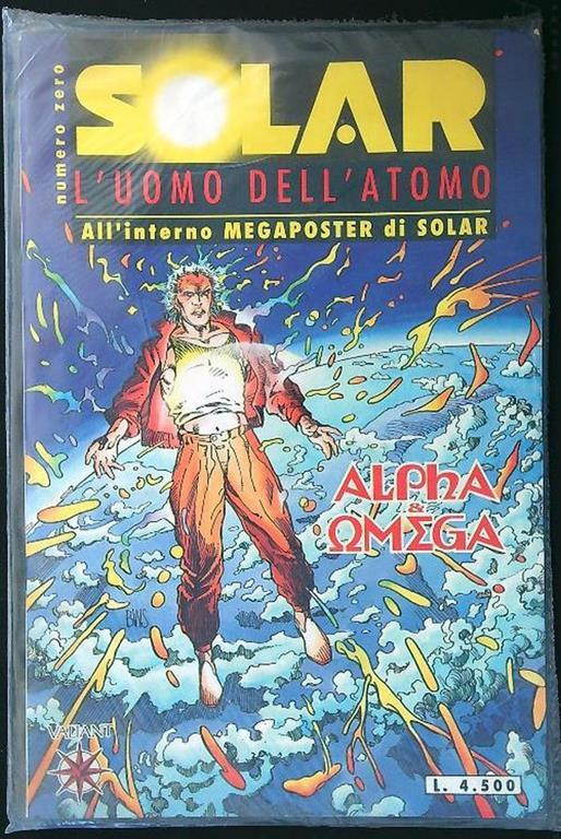 Solar l'uomo dell'atomo n. 0: alpha e omega - copertina