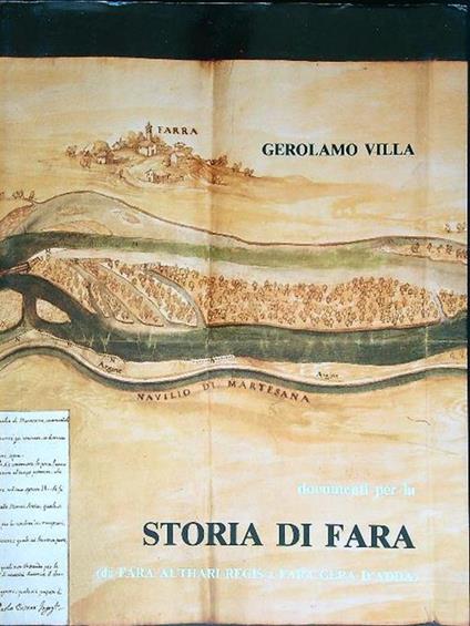 Documenti per la storia di fara - Gerolamo Villa - copertina