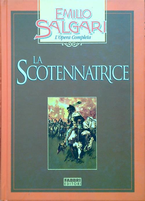 La scotennatrice - Emilio Salgari - copertina